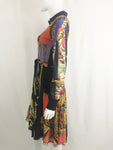 NEW Fuzzi Patterned Dress Size S