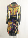 NEW Fuzzi Patterned Dress Size S