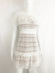 Self Portrait Lace Pattern Dress Size 6