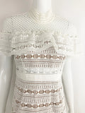 Self Portrait Lace Pattern Dress Size 6