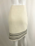St. John Fringe Hem Skirt Size 8 (Vest Sold Separately)