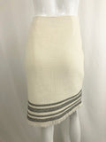 St. John Fringe Hem Skirt Size 8 (Vest Sold Separately)