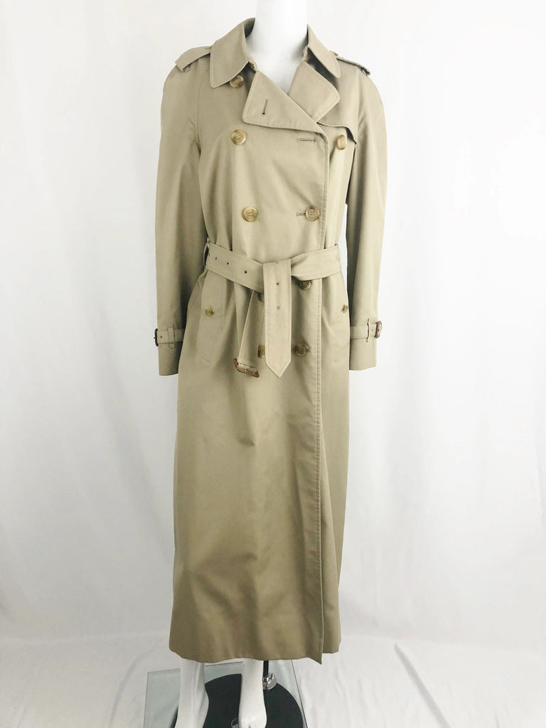 Burberry Prorsum Trench With Check Lining Size 10 Xl – KMK Luxury