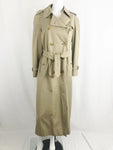 Burberry Prorsum Trench With Check Lining Size 10 Xl