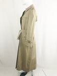 Burberry Prorsum Trench With Check Lining Size 10 Xl