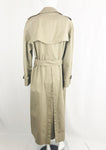 Burberry Prorsum Trench With Check Lining Size 10 Xl