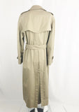 Burberry Prorsum Trench With Check Lining Size 10 Xl