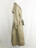 Burberry Prorsum Trench With Check Lining Size 10 Xl