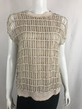 Brunello Cucinelli Caged Top Size S