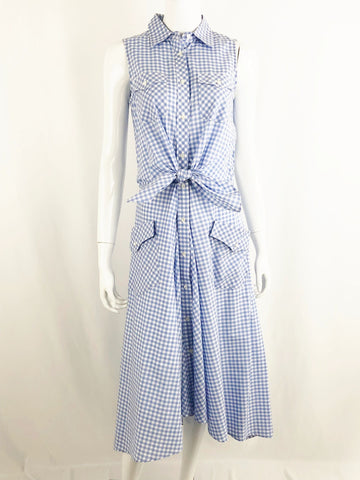Sara Roka Check Dress Size 2