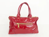 Patent Leather Tote W/Strap