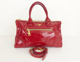 Patent Leather Tote W/Strap