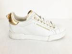 Dolce & Gabbana Leather Sneaker Size 36 It (6 Us)