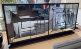 Mirrored Console Cabinet