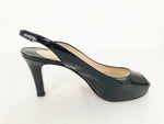 Christian Louboutin Patent Slingback Size 39 It (9 Us)