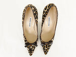 Manolo Blahnik Ponyhair Pumps Size 39 It (9 Us)