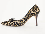 Manolo Blahnik Ponyhair Pumps Size 39 It (9 Us)