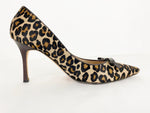 Manolo Blahnik Ponyhair Pumps Size 39 It (9 Us)