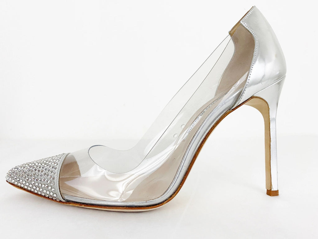 Manolo blahnik pvc shop pumps