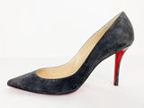 Christian Louboutin Grey Suede Pumps Size 39 It (9 Us)