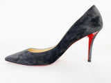 Christian Louboutin Grey Suede Pumps Size 39 It (9 Us)