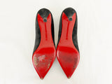 Christian Louboutin Grey Suede Pumps Size 39 It (9 Us)