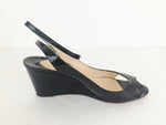 Christian Louboutin Patent Wedge Sandal Size 40 It (10 Us)