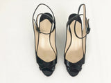 Christian Louboutin Patent Wedge Sandal Size 40 It (10 Us)