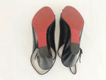 Christian Louboutin Patent Wedge Sandal Size 40 It (10 Us)
