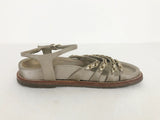Chanel Chain Link Sandals Size 35 It (5 Us)