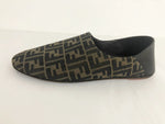 NEW Men's Fendi Ff Logo Slippers Size 12 Us