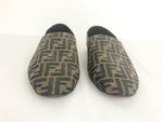NEW Men's Fendi Ff Logo Slippers Size 12 Us