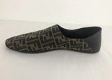 NEW Men's Fendi Ff Logo Slippers Size 12 Us