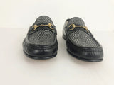 NEW Men's Gucci Horsebit Tweed & Leather Loafer Size 11
