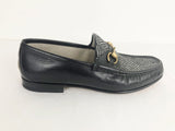 NEW Men's Gucci Horsebit Tweed & Leather Loafer Size 11