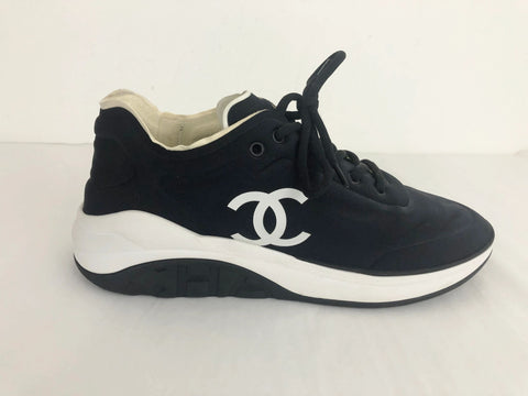 NEW Men's Chanel Neoprene Sneaker Size 44 Eu (11 Us) – KMK Luxury
