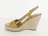 Prada Jute Wedge Size 37 It (7 Us)