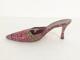 Manolo Blahnik Patterned Mule Size 36 It (6 Us)