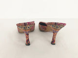 Manolo Blahnik Patterned Mule Size 36 It (6 Us)