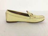 Salvatore Ferragamo Yellow Leather Loafer Size 38 It (8 Us)