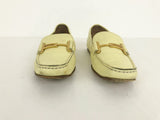 Salvatore Ferragamo Yellow Leather Loafer Size 38 It (8 Us)