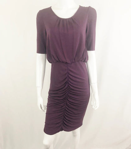 Burberry Shirred Dress Size M