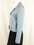 NEW Theory Leather Moto Jacket Size Small