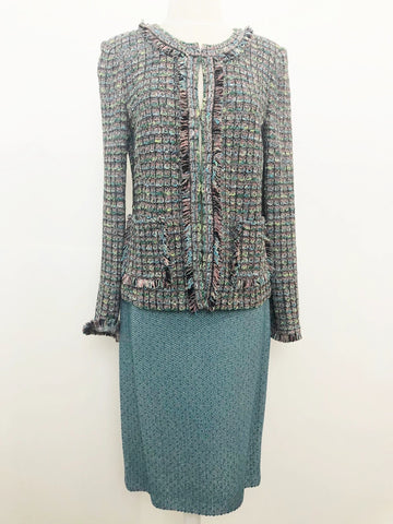 NEW St. John Skirt Suit Size 8/10 With Tags