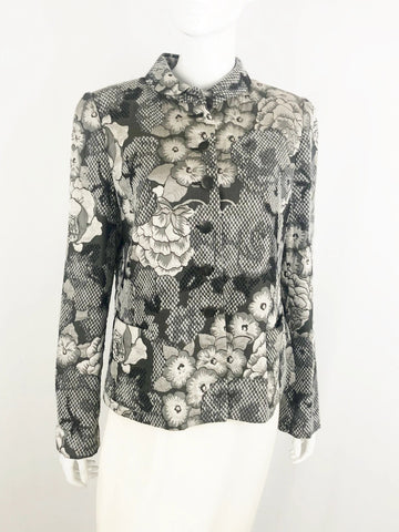 Armani Collezioni Foral Jacket Size 12