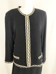 St. John Zip Front Jacket Size 10