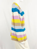 Victor Glemaud Cashmere Striped Cardigan Size S