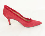 Jon Josef Suede Fringe Pumps Size 7.5
