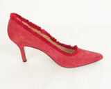 Jon Josef Suede Fringe Pumps Size 7.5
