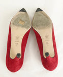 Jon Josef Suede Fringe Pumps Size 7.5